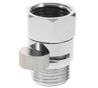 PENIKOKO Way Shower Diverter Valve with Shut Off Chrome Plated Flow Control Adapter for Handheld and Fixed Shower Heads Easy Water Pressure Regulation for Bathroom and Kitchen Use