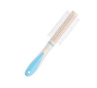 PENIKOKO Wheat Straw Roller Hair Comb Candy Colored Lightweight Curly Hair Comb Styling Tool for Easy Curl and Firm Grip