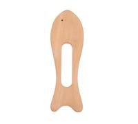PENIKOKO Wooden Gua Sha Board Fish Shape Smooth Edge Scraping Massage Tool for Body Therapy Fatigue Promote Circulation Safe Natural Material