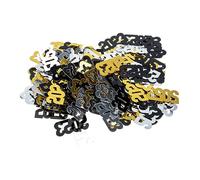PENIKOKO Year Party Confetti Pack Festival Decorative Table Scatters for Adults Silvery Celebration Favors for Invitations Scrapbooks DIY Crafts for Year Event Decorations