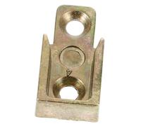 PENIKOKO Zinc Alloy Casement Window Latch Keeper Replacement for Sliding Windows Strike Plate Lock Accessory with Easy Installation Fit for Enhanced Home Security