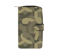 Penis Camo Cute Long Wallets Large Capacity Wallet Buckle Handbag Blocking Clutch Handbag for Bill Cash Coin Card Key Purse