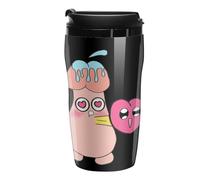 Penis Dick Coffee Mug Travel Tumbler Water Bottle Plastic Cups with Lids Straw
