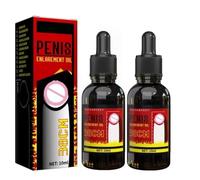 Penis Enlargement Oil,Improved Erection Delay Ejaculation Big Cock Oil,Plus Size Pe-NIS Faster Enlargement for Man Potency Growth Oil 10ML (2PC,10ML)