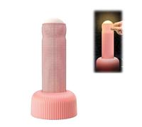 Penis Light - Funny Lamp with Creative Pull Up and Down Start, Placed at The Bedside of The Bedroom, It is a Fun and Humorous Party Ornament, USB-C Charging (Pink)