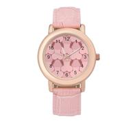Penis Pattern Womens Elegant Watch Analogue Quartz Watch Leather Band Wristwatch