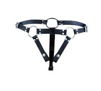 Penis Ring Reinforce Cock Cage Double-Lock Rotatable Guardrail Chastity Device Adult Sex Toys for Man 18+ Sex Shop Only Pu2 -XL Belt One Size
