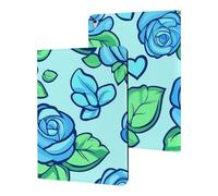 Penis Rose Flower Print Cute Tablet Case Unisex Slim Hard Protective Cover Compatible with iPad 9th/ 8th/ 7th