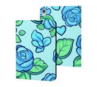 Penis Rose Flower Print Cute Tablet Case Unisex Slim Hard Protective Cover Compatible with iPad 9th/ 8th/ 7th