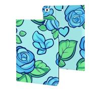 Penis Rose Flower Print Cute Tablet Case Unisex Slim Hard Protective Cover Compatible with iPad 9th/ 8th/ 7th