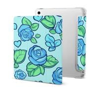 Penis Rose Flower Print Cute Tablet Case with Pencil Holder Unisex Slim Hard Protective Cover Compatible with iPad 2020 /Pro 2020/2020 AIR 4 /Pro 2021