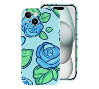 Penis Rose Flower Print Printed Phone Case Unisex Cute Hard Cellphone Protective Cover Compatible with iPhone 15/15 Plus/15 Pro/15 Pro Max