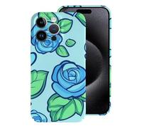 Penis Rose Flower Print Printed Phone Case Unisex Cute Hard Cellphone Protective Cover Compatible with iPhone 15/15 Plus/15 Pro/15 Pro Max