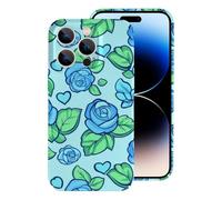 Penis Rose Flower Print Printed Phone Case Unisex Cute Hard Cellphone Protective Cover Compatible with iPhone 14/14 Plus/14 Pro/14 Pro Max