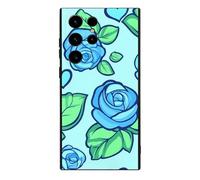 Penis Rose Flower Print Printed Phone Case Unisex Cute Trendy Cellphone Protective Cover Compatible with Galaxy S23/S23 Plus/S23 Ultra