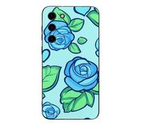 Penis Rose Flower Print Printed Phone Case Unisex Cute Trendy Cellphone Protective Cover Compatible with Galaxy S23/S23 Plus/S23 Ultra
