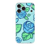 Penis Rose Flower Print Printed Phone Case Unisex Cute Trendy Cellphone Protective Cover Compatible with iPhone 17/17 Pro/17 Pro Max/17 Air
