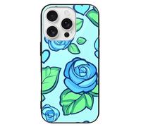 Penis Rose Flower Print Printed Phone Case Unisex Cute Trendy Glass Cellphone Protective Cover Compatible with iPhone 16/16 Pro/16 Pro Max/16 Plus/16 E