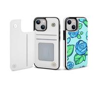 Penis Rose Flower Print Printed Wallet Phone Case Unisex Trendy Cellphone Protective Cover Compatible with iPhone 13/1 3 Pro/13 Pro Max/13 Mini