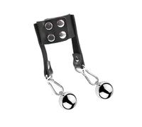 Penis Weight Testicle Toys,Men’s Gravity Ball,BDSM Metal Ball Stretcher with 2 Balls, Extreme Bondage Stretcher for Men,Strength Enhancement (45MM)