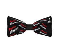 Penis Whisperer I Love Cock Bow Ties for Men Pre Tied Adjustable Clip On Necktie for Wedding Party