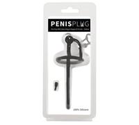 Penisplug Piss Play Penis Plug Black One Size