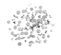 Penitue 100pcs Watch Battery Clamp Screws, Various Sizes Micro Screws Watch Repair Kit Parts for Repairing Small Watches Electronic Devices Watchmaking Accessories