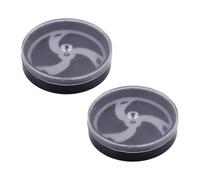 Penitue 2 Pack Watch Dial Storage Box, 5.1cm/2 Inch Diameter Watch Dial Storage Holder Case for Display Repair Organization Travel Protective Dials Organizer for Watchmakers & Collectors