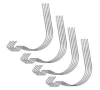 Penitue 20pcs Heavy Duty Picture Hangers for Drywall, Stainless Steel Monkey Wall Hercules Hooks Gorilla Holds Up to 100 lbs Ideal for Hanging Art Mirrors Photos Clocks Shelves & Plant Pots