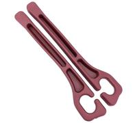 Penitue 2pcs Car Seat Gap Filler, No Drop Guard Universal Gap Organizer Between Seat and Console Prevents Phone Keys Cards Falling (Red)