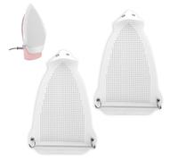 Penitue 2pcs Iron Protective Cover, Breathable Heat Resistant Iron Shoe Cover Protect Clothes Prevents Fabric Burns & Sticking (0.8mm)