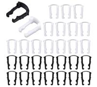 Penitue 30pcs Fuel Line Clips, Durable Automotive Fuel Line Retainer Clip Assortment Kit Replace 800-023/800023/2F1Z9A317AA/22717568/2F1Z9A317BA/911134/ FC-800-223-W