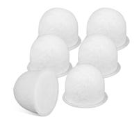 Penitue 6pcs Coffee Maker Water Filter, Non-Woven Fabric & Resin Coffee Machine Filter Compatible with Wolf Gourmet WGCM100S WGCM110S WGCM120S (White)