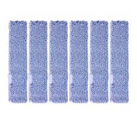 Penitue 6pcs Microfiber Window Cleaning Refill Replacement, 14" Washable & Reusable Window Squeegee Scrubber Cloth Sleeve Accessory for MR.SIGA Professional Windows Cleaning Tools Home Office