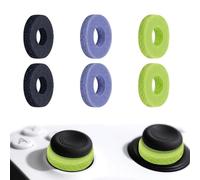 Penitue 6pcs Precision Rings for Gaming Controllers, Sponge Ring Gaming Thumbstick Control Aim Assist Accessory Compatible with PS4, PS5, PS Portal, Xbox One, Playstation 5