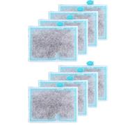 Penitue 8pcs Replacement Filter Cartridges Compatible with Aqueon QuietFlow & Minibow, 3.7x2.7in Aquarium Filter Refill Durable Fish Tank Filtration Cartridge for QuietFlow Minibow 1/2.5/5/10