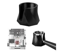 Penitue Coffee Tamper Base for Ninja Espresso ES601, Non-Slip Stable PETG Tamper Stand for Handheld Portafilter Support Stand Essential Espresso Machines Accessories (Black)