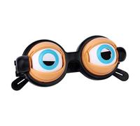 Penitue Funny Blinking Eye Glasses, Fun Manual Winking Googly Eyeball Prop Glasses with Kinetic Crazy Eyes Novelty Party Accessories for Adults Jokes Shows Parties & Selfie Costume Fun
