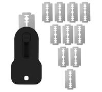 Penitue Magnetic Bread Lame Dough Scoring Tool with 10 Blades, Professional Sourdough Lame Extractable Stainless Steel Dough Scorer for Perfect Bread Baking Supplies