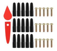 Penitue Spinning Wheel Replacement Kit, Includes 15 Prize Spinning Wheel Pegs 15 Screws and 2 Red Pointers Spin Spinner Accessories Suitable for Party Carnival Club Bar Trade