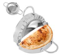 Penitue Tortilla Sealer, 6 Inch Diameter Stainless Steel Tortilla Press for Burritos Dumpling Crimper Kitchen Pasta Maker Essentials for Sandwiches, Burritos, Quesadillas, Pie, etc, Easy to Prepare