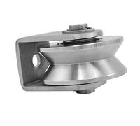 Penkwiio Pulley Wheel with 2 Bearing, Shoulder Pulley Cable Pully Block Heavy Duty Loading 400kg for Washing Line/Rope,DIY Attachment Lifting Blocks,hoists,Ladder Lift,DIY Home Projects,Shop Lifts