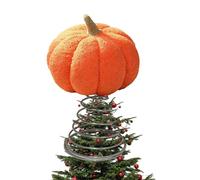 Penlimly Christmas Tree Topper, Spring Pumpkin Tree Topper Christmas Decorations, Thanksgiving Decorations Fall Decor for Autumn Harvest Bedroom Living Room Yard Desk Table Garden Fireplace