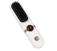 Penlimly Cordless Straightening Brush | 4-Level Wireless Hair Iron Brush | Styling Flat Iron Comb - for Women Teens Travel Salon Vacation Business Trips Bathroom Dormitory Hotel