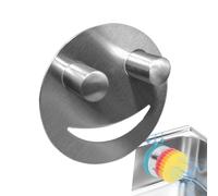 Penlimly Dish Sponge Holder | Stainless Steel Quick Drying | Sink Dish Sponge Holder with Suction Cup,for Scouring Pad Scrubber Cleaning Cloths Restaurant Cafeteria Apartments