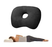 Penlimly Ear Piercing Pillow - Side Sleeping Ear Pillows with Holes - Ergonomic Cushion Skin-Friendly Head Support for Women Men Adults Elderly Hospital Hotel Dormitory Couch