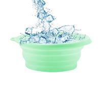Penlimly Face Bowl - Foldable Silicone Reusable Cold Washbasin,Foldable Basin,for Facial Beauty Skin Care Home Bath SPA