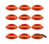 Penlimly Isopod Feeder Dish | Non-Slip Enclosures Feeding Tray - Isopod Feeding Bowl,for Springtails Dwarf Invertebrates Tiny Pet Animals