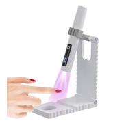 Penlimly Mini UV Light for Nails - Gel Polish Dryer USB Charging | Portable LCD Display Nail Light with 2 Timing Modes for Manicure Road Trip Pedicure Home Salon Airplane
