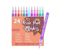 Penlimly Nail Paint Pens | Fine Tip Long-Lasting Manicure Tools,Kids Gel Nail Design Drawing Pens - for Kids Adults Women Girls Birthday Christmas Crafts Beauty Home Salon